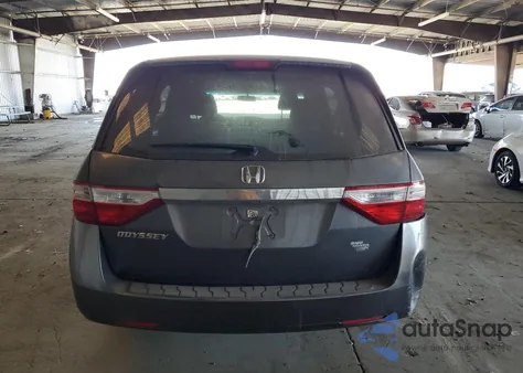 2012 Honda Odyssey Ex from USA, damaged, VIN 5FNRL5H40CB135486